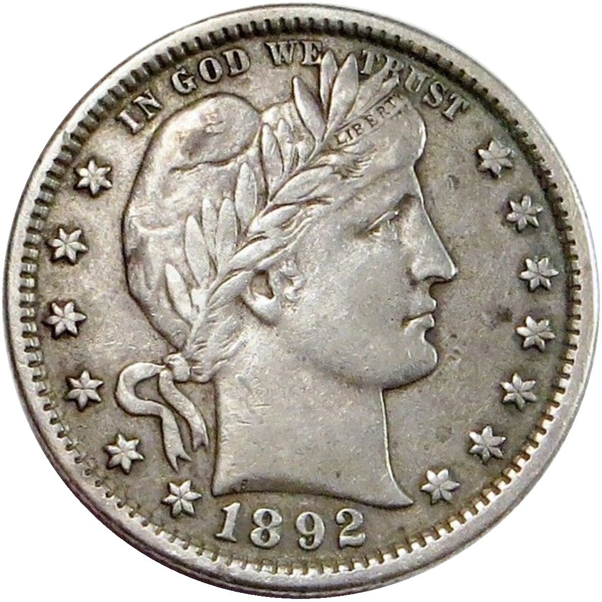 1892-25c-Liberty-Head-Barber-Quarter-#7